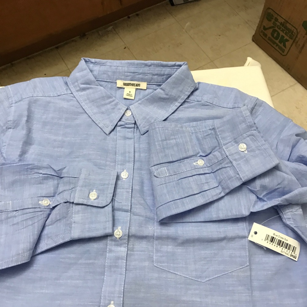 Good threads, long sleeve large blue